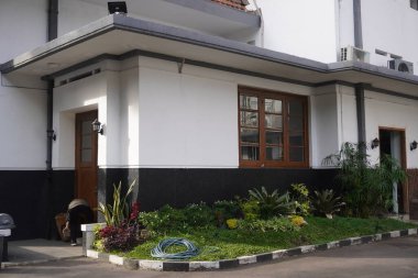 Endonezya 'daki Avrupa tarzı eski bina.