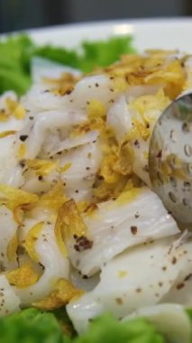 Vietnam usulü domuz buğulama, banh bao. Yüksek kaliteli FullHD görüntüler