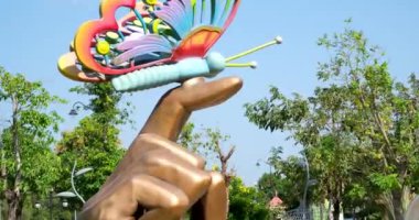 Vietnam 'da Phu Quoc adasında Yeni Şehir Büyük Dünya' yı yontuyor. Evler parlak güzel heykeller sanat kusursuzluk temizliği tüm yaz boyunca. Seyahat. Ünlü bir yer. şehir simgesi