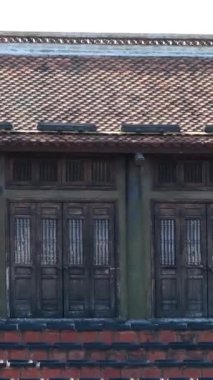 Mobil sergi, Asia China Korea Japonya Vietnam 'daki klasik binaları çekmek için kovboy stili eski bir model. Batı Film Binaları