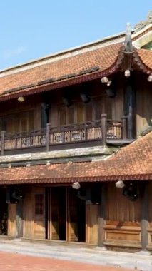 Mobil sergi, Asia China Korea Japonya Vietnam 'daki klasik binaları çekmek için kovboy stili eski bir model. Batı Film Binaları