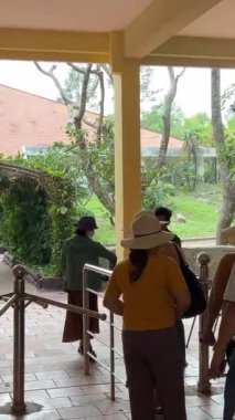 Vietnam Savaşı sırasında Cu Chi tünellerindeki gerilla kampının görüldüğü yer artık turistik bir yer. Seyahat konsepti. Cu Chi, Viet Nam Cu Chi 06.06.2024