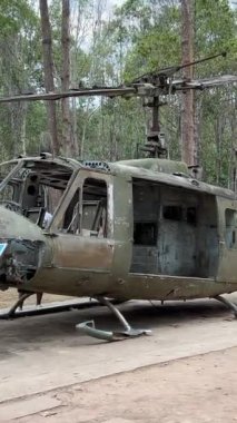 Vietnam Savaşı sırasında Cu Chi tünellerindeki gerilla kampının görüldüğü yer artık turistik bir yer. Seyahat konsepti. Cu Chi, Viet Nam Cu Chi 06.06.2024