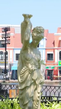 Kien Giang Eyaleti, Vietnam Grand World Phu Quoc. Ünlü eğlence, eğlence ve alışveriş kompleksi Phu Quoc, Kien Giang, Phu Quoc Adası 07.17.2024