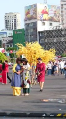 Ünlü eğlence, eğlence ve alışveriş merkezi VN Ho Chi Minh Şehri Vietnam 07.21.2024