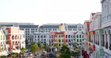 Phu Quoc Adası, Büyük Dünya, Vietnam, Kien Giang Eyaleti, Vietnam Günbatımı. Ünlü eğlence, eğlence ve alışveriş merkezi, Kien Giang bölgesi, VN