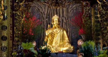 Merkezi giriş kapısı Ho Quoc Pagoda Budist Tapınağı, Phu Quoc Adası, Vietnam, Hindiçin, Güneydoğu Asya, Ho Quoc Pagoda in Phu Quoc 10.06.2024