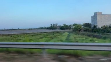 Vietnam 'ın Ho Chi Minh şehrinin merkezinde trafik var..