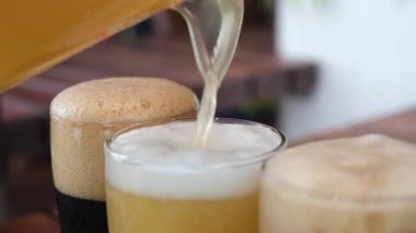 Bana Bira Fabrikası işareti, benzersizliğin sırrı, bira, bira fabrikası, Ba Na 'nın üstünde, Sun KraftBeer, Bana Bira Evi. Da Nang Vietnam 05.21.2025