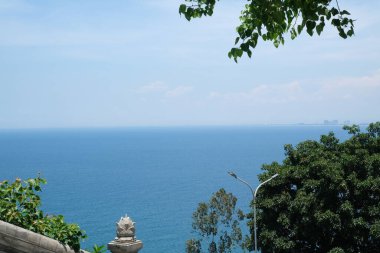 Danang Da Nang Vietnam 'daki Linh Ung Pagoda' da Buda Heykeli Merhamet Heykeli. Yüksek kalite fotoğraf