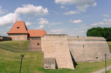 En ünlü şehirlerin başkentindeki eski şato.