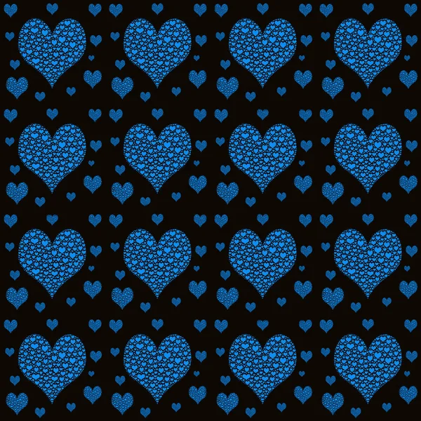 Abstrakte Liebe Herz Hintergrund Mit Herzen — Stockfoto