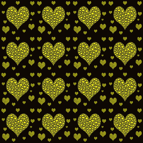 Abstrakt Kärlek Hjärta Bakgrund Med Hjärtan — Stockfoto