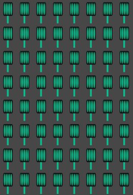 Soyut ve çağdaş dijital sanat lolipop tasarımı