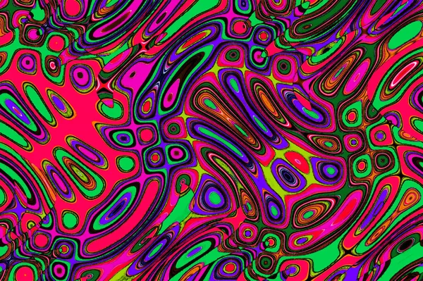 abstract psychedelic pattern background for wallpaper