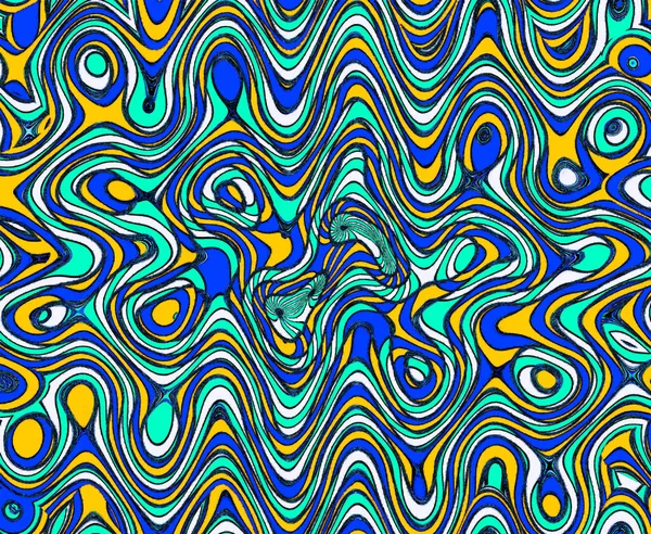 抽象的な背景パターン 明るい青のスタイルで幾何学的な形をしています ベクターイラスト — ストック写真