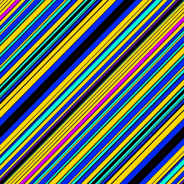 Abstrakte Psychedelische Hintergrundmuster Gelben Farben Mit Streifen — Stockfoto