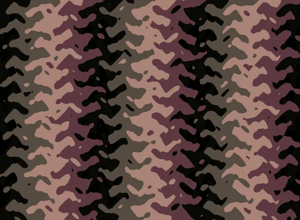 Abstract Naadloos Digitaal Art Camouflage Design — Stockfoto