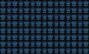 Soyut, kusursuz taç sahnesi