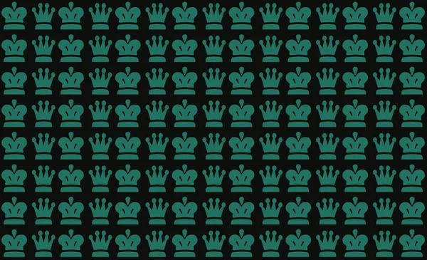 Soyut, kusursuz taç sahnesi