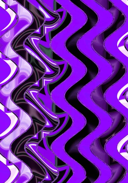 Анотація Сучасний Дизайн Цифрових Художніх Хвиль — стокове фото
