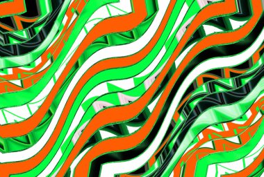 Renkli, parlak, soyut bir arkaplan. yaratıcı konsept illüstrasyon, moda tarzı, jpeg dokusu