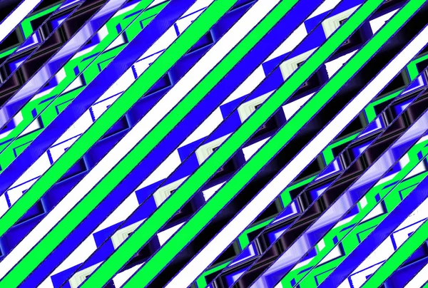 Αφηρημένη Και Σύγχρονη Ψηφιακή Τέχνη Zigzag Σχεδιασμό — Φωτογραφία Αρχείου
