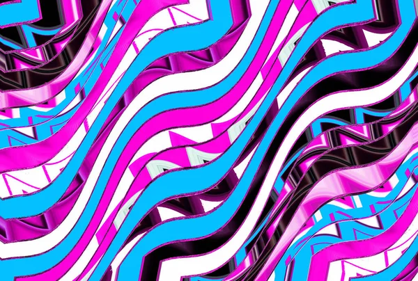 Абстрактний Фон Різнокольорових Смуг Веселки Фіолетового Рожевого Синього Кольорів Ілюстрація — стокове фото