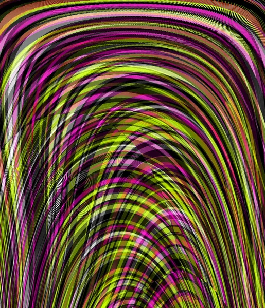 Abstract Background Colorful Lines Rendering Digital Art — Stock Photo, Image
