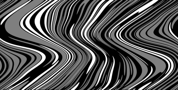 抽象的な黒と白の縞模様 — ストック写真