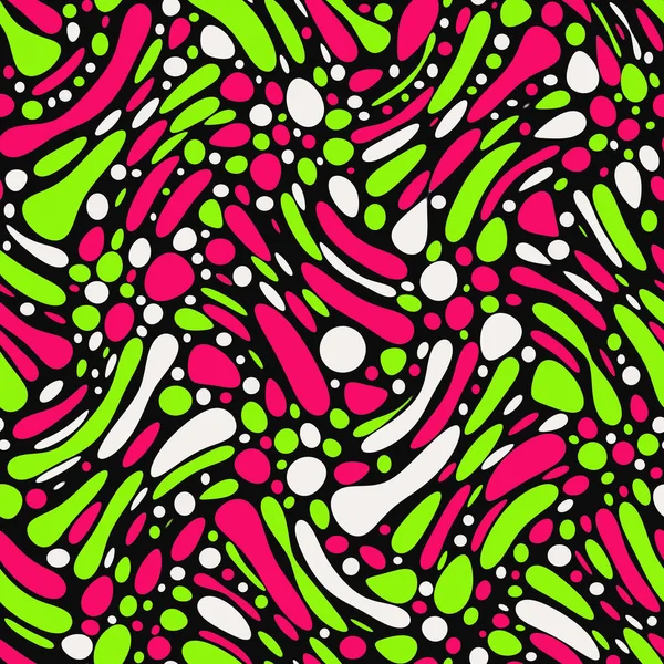 Abstraktes Nahtloses Muster Mit Handgezeichneten Kreisen Vektorillustration — Stockfoto