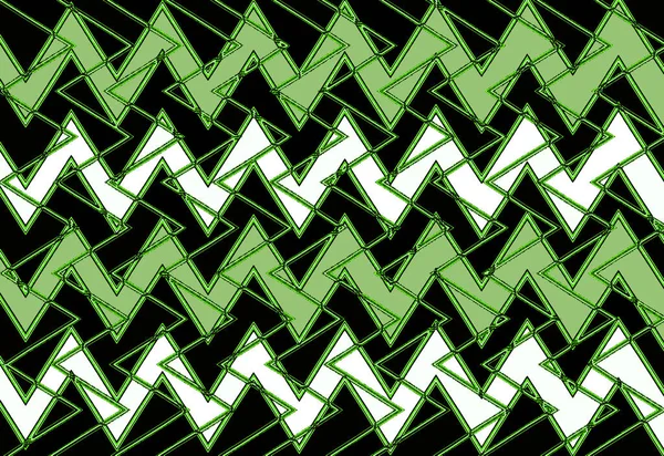 Abstract Geometrisch Patroon Illustratie — Stockfoto