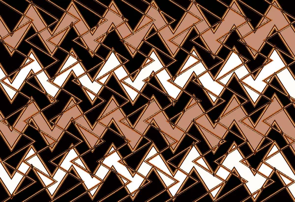 Abstrakt Geometriskt Mönster Illustration — Stockfoto