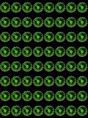 Yonca yaprağı seamless modeli