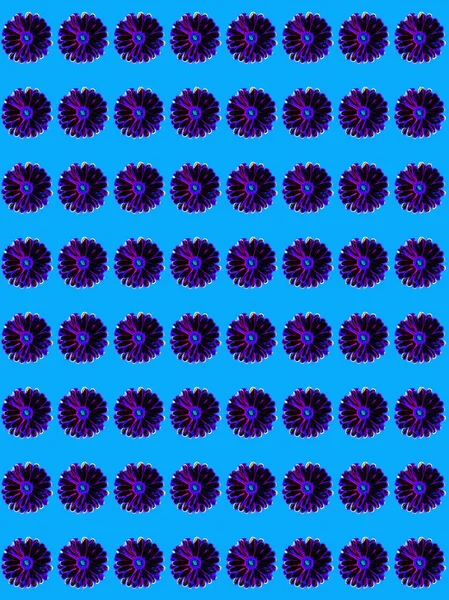 Abstract Floral Geometric Pattern Different Shapes — Stock Photo, Image