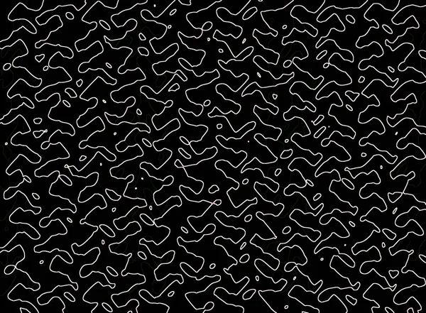 Abstraktes Muster Schwarz Weiße Nahtlose Textur Abstrakte Geometrische Formen — Stockfoto