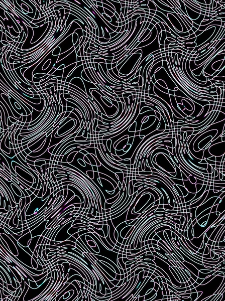 Naadloos Patroon Abstracte Achtergrond Met Lijnen — Stockfoto