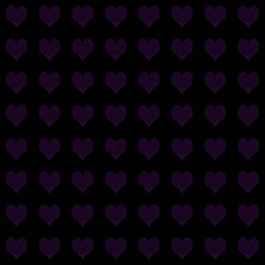 kalp desen. vektör çizim.