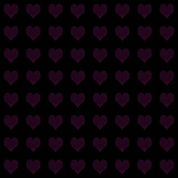 Beyaz arkaplanda izole edilmiş kalpler