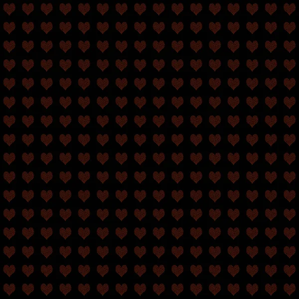 Abstrakte Geometrische Hintergrund Mit Liebe Herzen Illustration — Stockfoto