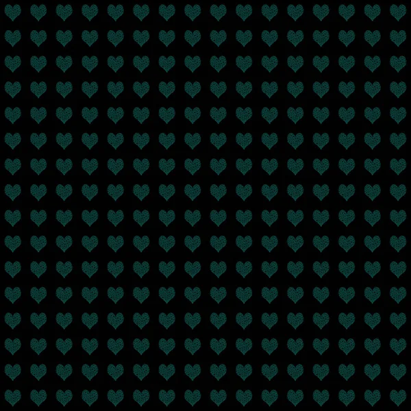 Abstrakte Geometrische Hintergrund Mit Liebe Herzen Illustration — Stockfoto