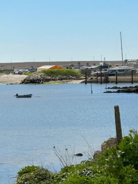 Soyut Weymouth manzara sahnesi Dorset England 