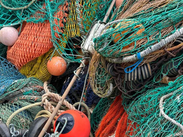 Rede Pesca Porto — Fotografia de Stock