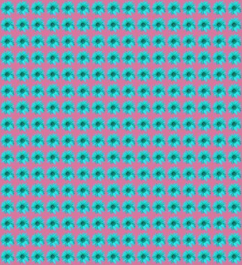 Soyut geometrik ayçiçeği desenli kusursuz desen