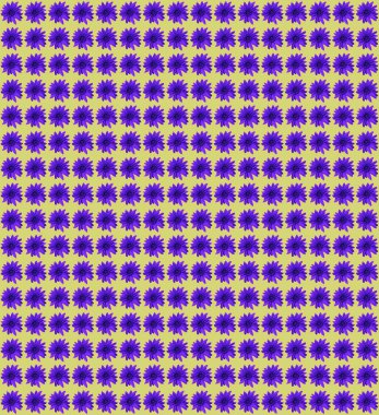 Soyut geometrik ayçiçeği desenli kusursuz desen