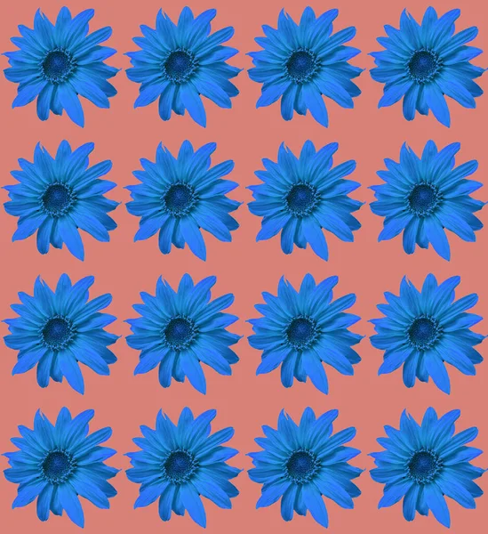 Seamless Pattern Abstract Geometric Sunflower Pattern — Stock Photo, Image