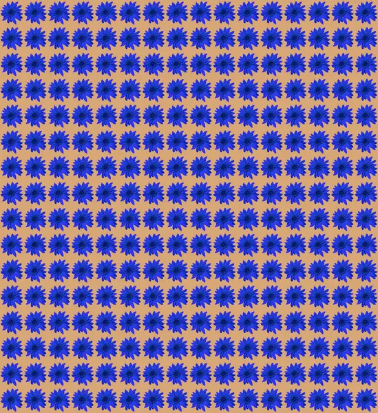 Бесшовный Рисунок Абстрактным Геометрическим Рисунком Подсолнечника — стоковое фото