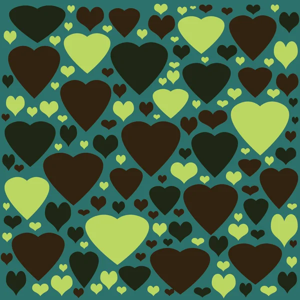 Abstrakte Valentine Herz Hintergrund — Stockfoto