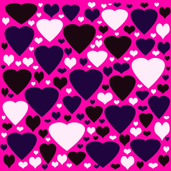 Valentine Day Background Hearts — Stock Photo, Image