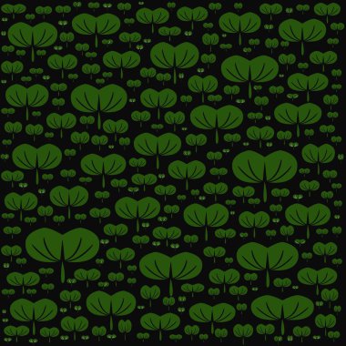 Yeşil ağaç sorunsuz arka plan